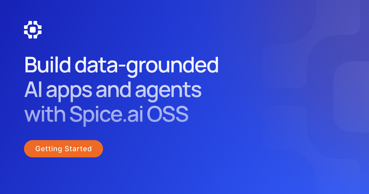Getting Started with Spice.ai OSS | Spice.ai OSS